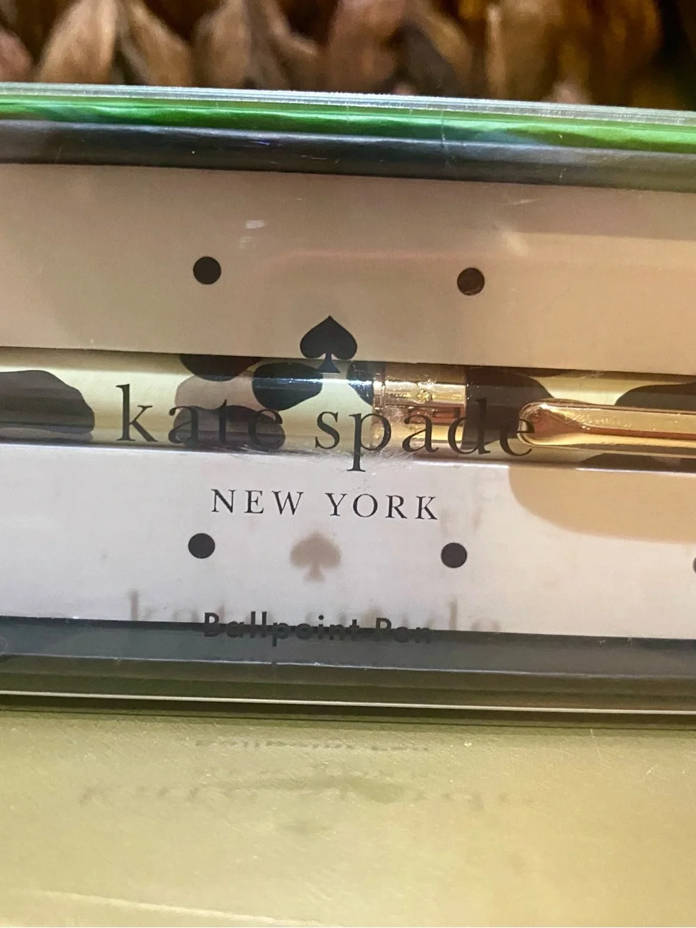 kate spade Leopard Ballpoint Pen